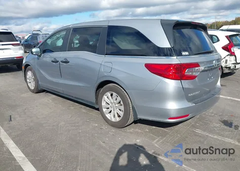 2019 Honda Odyssey Lx z USA, uszkodzony, nr VIN 5FNRL6H21KB124483